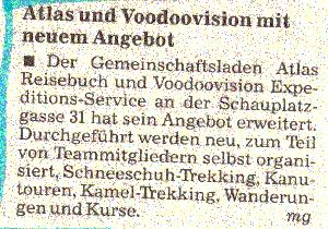  11.01.1994 - Der BundAtlas und Voodoovision mit neuem Angebot